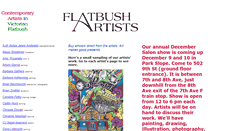 Desktop Screenshot of flatbushartists.org